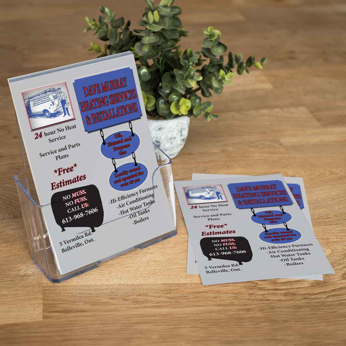 Flyers for HVAC business