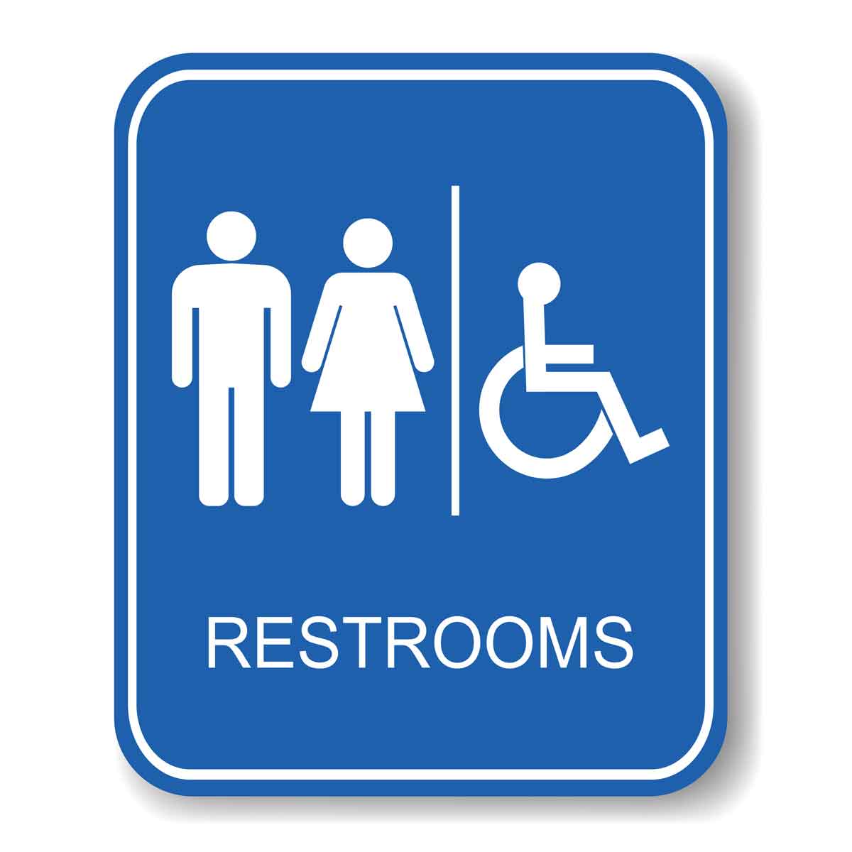 Example of aluminum sign